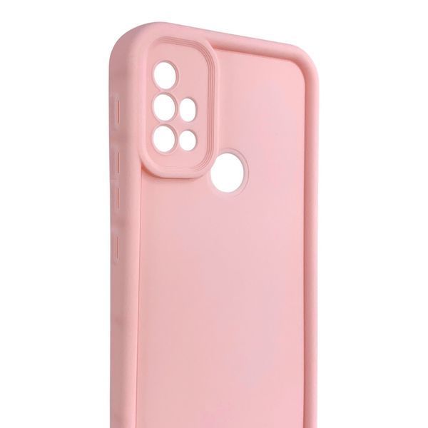 Чохол силіконовий Soft Touch для Motorola G20 рожевий (Повний захист камери) 0054360 фото