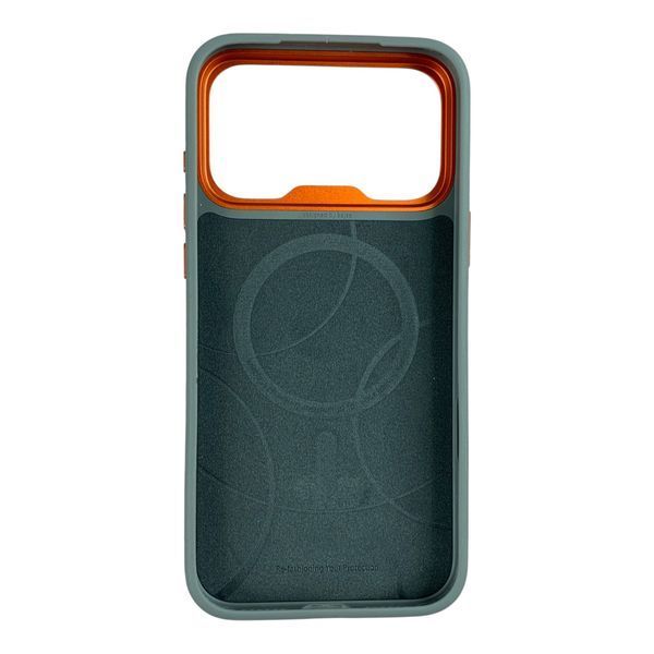 Чехол Kajsa Briquette Rhombus для iPhone 17 Pro Max разноцветный Mix (MagSafe, металлическое кольцо камеры, премиум) 0061966 фото