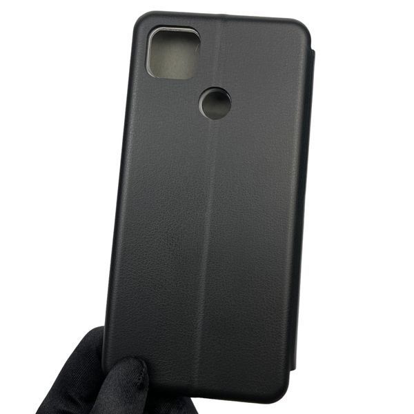 Чохол-книжка для Xiaomi Redmi 9C із підставкою на сяомі редмі 9с чорна 0000509 фото
