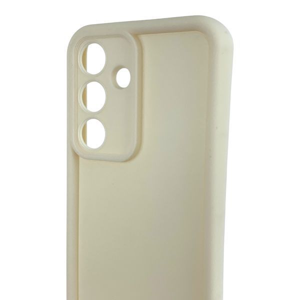 Чехол силиконовый Soft Touch для Samsung Galaxy S25 молочный (Полная защита камеры) 0054179 фото