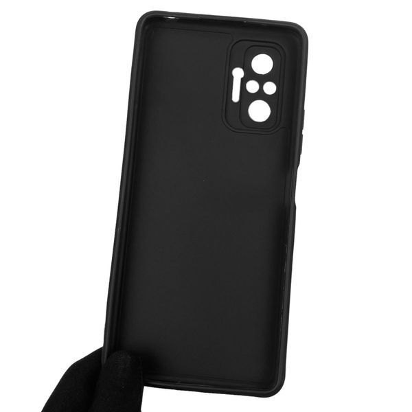 Чохол для Xiaomi Redmi Note 10 Pro 4G із квадратними гранями із захистом камери на сяомі редмі нот 10 про 4г чорний 0001210 фото