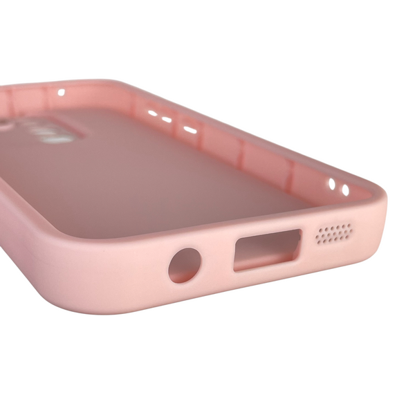 Чехол силиконовый Soft Touch с 3D принтом женским для Xiaomi Redmi Note 8 Pro розовый (Полная защита камеры) 0043146 фото