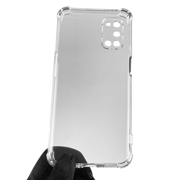 Чохол для OPPO A52 з бронь кутами кути вище екрана протиударний на оппо а52 прозорий 0000406 фото