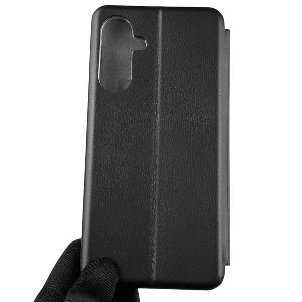 Чохол-книжка для Samsung Galaxy A36 (SM-A336B) з екошкіри із підставкою на самсунг а36 чорна gd1 0013295 фото