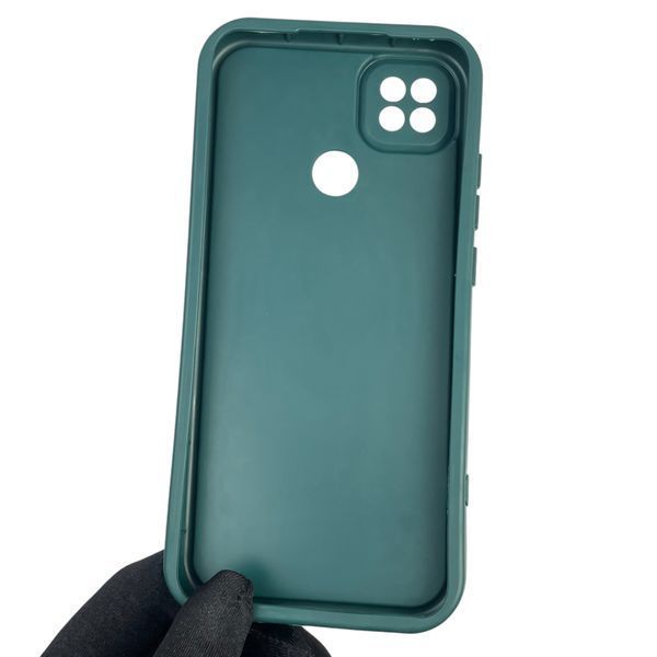 Чохол силіконовий оригінальний Soft Touch з 3D принтом чарівна мінні маус для Xiaomi Redmi 10A темно-зелений (Повний захист камери) 0050031 фото
