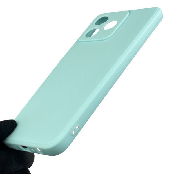 Чохол для Realme Note 50 з квадратними гранями із захистом камери на реалмі нот 50 бірюзовий 0012537 фото