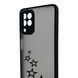 Чохол для телефона Samsung Galaxy A22 4G (SM-A225F) с 3D принтом зірочки із захистом камери чорний 0059223 фото 4