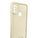 Чехол силиконовый Soft Touch для Samsung Galaxy M11 молочный (Полная защита камеры) 0053978 фото 3