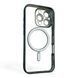 Чехол для Apple iPhone 16 Pro с линзами на камере с MagSafe на айфон 16 про черный 0034425 фото 2