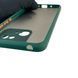 Чохол для телефона Xiaomi POCO C40 з високими бортами із захистом камери на сяомі поко с40 темно-зелений 0026165 фото 4