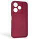 Чохол силіконовий Soft Touch для Xiaomi Poco M6 4G бордовий (Повний захист камери) 0039828 фото 1