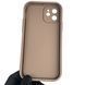 Чехол силиконовый оригинальный Soft Touch с 3D принтом смешного теда мишки для Apple iPhone 12 коричневый (Полная защита камеры) 0048393 фото 2