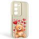 Чохол силіконовий Soft Touch з 3D принтом милий ведмедик для Xiaomi Redmi 15 5G Global молочний (Повний захист камери) 0044848 фото 1