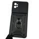 Чехол для Motorola Moto G32 PAUU0013RS бронированный с кольцом со шторкой на моторола г32 чёрный 0001765 фото 1