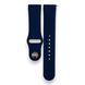 Ремешок силиконовый 20 мм для Samsung Galaxy Watch 5 Pro (45mm) темно-синий 0055554 фото 6