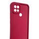 Чохол силіконовий Soft Touch для Oppo A15 бордовий (Повний захист камери) 0054299 фото 3