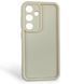 Чехол силиконовый Soft Touch для Samsung Galaxy S25 молочный (Полная защита камеры) 0054179 фото 1