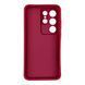 Чохол силіконовий Soft Touch для Samsung Galaxy S26 Ultra бордовий (Повний захист камери) 0053928 фото 2