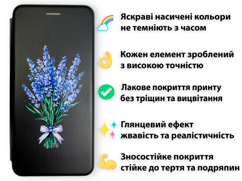 Чехол книжка с 3D принтом для Samsung Galaxy A54 5G (SM-A546E) из экокожи с подставкой и магнитом черная gd2 0014507 фото