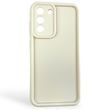 Чехол силиконовый Soft Touch для Samsung Galaxy S21 FE молочный (Полная защита камеры) 0054029 фото