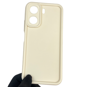 Чохол силіконовий Soft Touch для Xiaomi Redmi 13C молочний (Повний захист камери) 0039843 фото