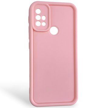Чехол силиконовый Soft Touch для Motorola G30 розовый (Полная защита камеры) 0054361 фото