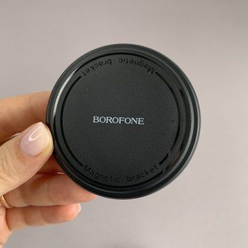 Автотримач MagSafe Borofone BH135 на дефлектор чорний (кільце-магніт) 0061337 фото
