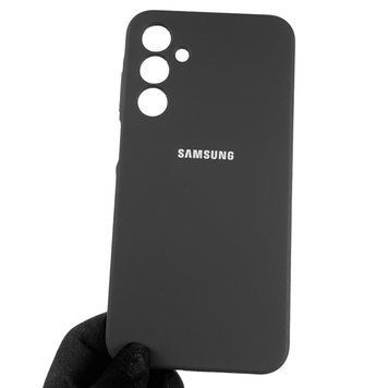Чохол для Samsung Galaxy A25 (SM-A256M) люкс якості з логотипом на самсунг а25 чорний 0008457 фото