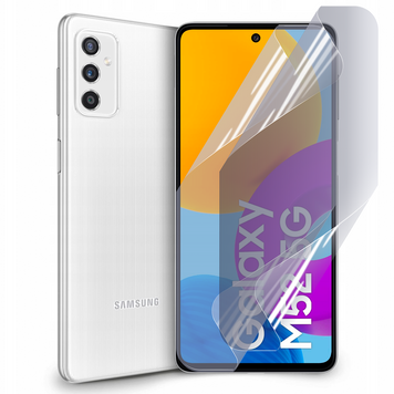 Плёнка гидрогелевая для Samsung Galaxy M52 5G (SM-M526B) глянцевая противоударная на самсунг м52 5г прозрачная 0003277 фото