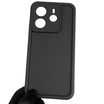 Чехол силиконовый Soft Touch для Xiaomi Redmi Note 14 4G EU черный (Полная защита камеры) 0040026 фото