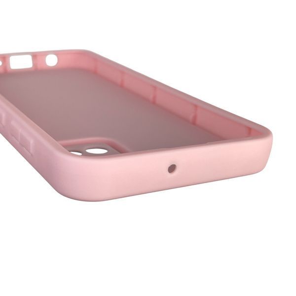 Чехол силиконовый оригинальный Soft Touch с 3D принтом злой котик для Samsung Galaxy A31 (SM-A315F) розовый (Полная защита камеры) 0046473 фото