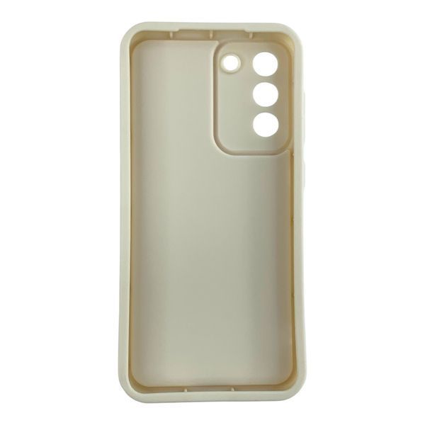 Чохол силіконовий Soft Touch для Samsung Galaxy S21 FE молочний (Повний захист камери) 0054029 фото
