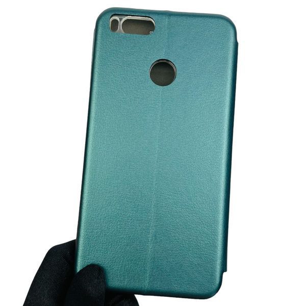 Чехол-книжка для Xiaomi Mi 5X с подставкой на сяоми ми 5х зелёная 0001918 фото