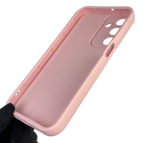 Чохол силіконовий оригінальний Soft Touch з 3D принтом кумедний тед ведмідик для Samsung Galaxy A16 5G (SM-A166) пудровий (Повний захист камери) 0048595 фото