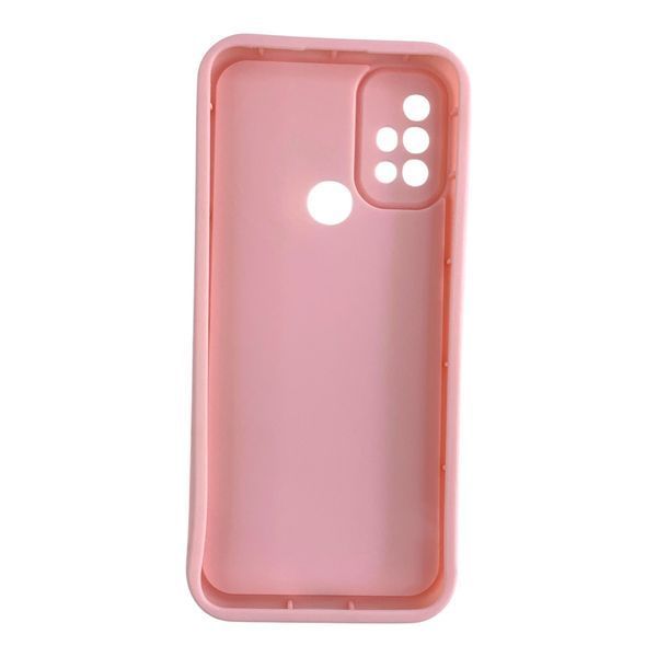 Чехол силиконовый Soft Touch для Motorola G30 розовый (Полная защита камеры) 0054361 фото