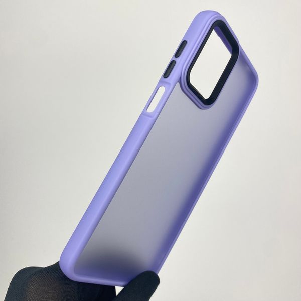 Чехол для Motorola Moto G53 PAWS0031 противоударный матовый с высокими бортами на моторола г53 сиреневый 0000760 фото