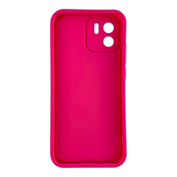 Чехол силиконовый Soft Touch для Xiaomi Redmi A1 малиновый (Полная защита камеры) 0053879 фото