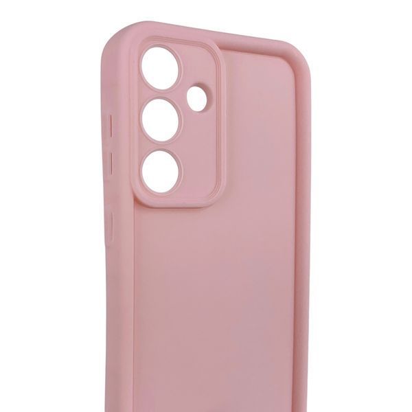 Чехол силиконовый Soft Touch для Samsung Galaxy S25 розовый (Полная защита камеры) 0054180 фото