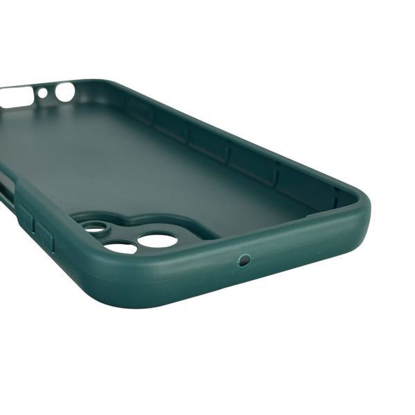 Чехол силиконовый оригинальный Soft Touch с 3D принтом волшебной минни маус для Samsung Galaxy M22 4G (SM-M225F) темно-зеленый (Полная защита камеры) 0049731 фото