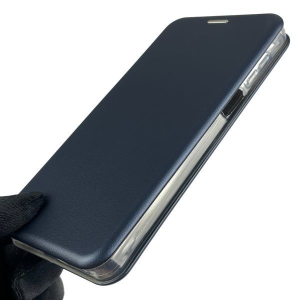 Чохол-книжка для Motorola Moto G14 PAYF0006RS з підставкою на моторола г14 темно-синя 0000811 фото