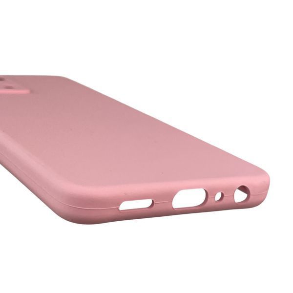 Чохол для Oppo Reno 7 4G силіконовий з мікрофіброю нековзний на оппо рено 7 4г рожевий 0031790 фото