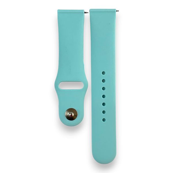 Ремешок силиконовый 20 мм для Motorola Moto Watch 70 мятный 0055285 фото