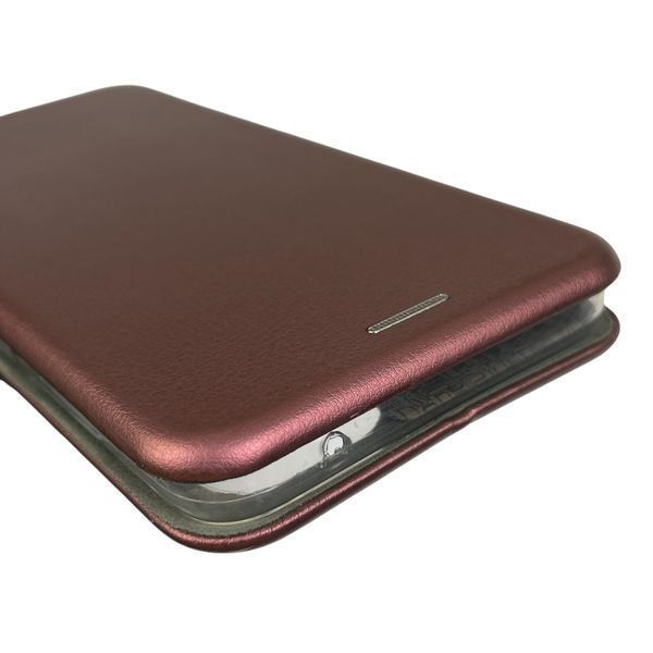 Чехол-книжка для Samsung Galaxy A33 5G SM-A336F с подставкой на самсунг а33 бордовая 0002115 фото
