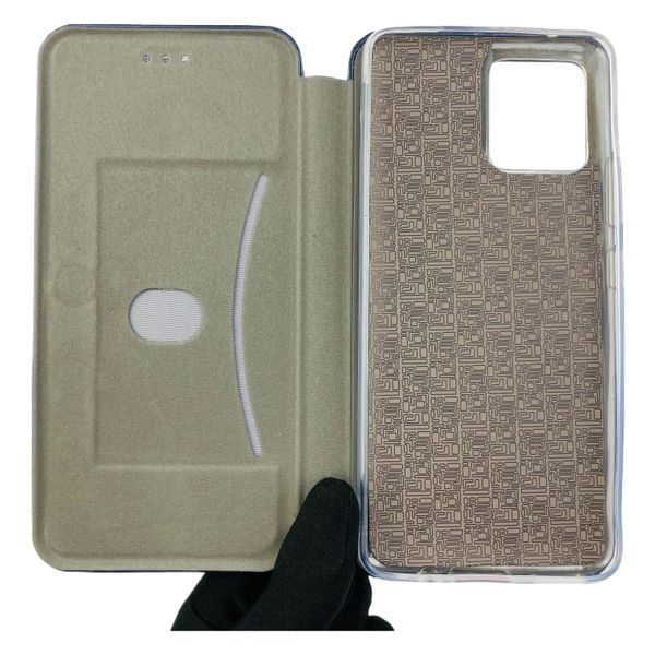 Чехол-книжка для Motorola Moto G72 PAVG0004RS с подставкой на моторола г72 тёмно-синяя 0001348 фото