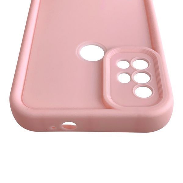 Чехол силиконовый Soft Touch для Motorola G30 розовый (Полная защита камеры) 0054361 фото