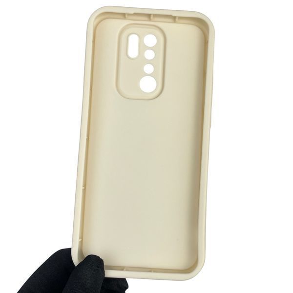 Чехол силиконовый оригинальный Soft Touch с 3D принтом мема сибу для Xiaomi Redmi 9 молочный (Полная защита камеры) 0047810 фото