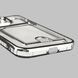 Чехол для Apple iPhone 14 Pro Max с серебряной окантовкой с карманом для карт на айфон 14 про макс серебряный 0013018 фото 6
