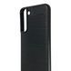 Чехол для телефона Samsung Galaxy S22 Plus (SM-S906B) карбоновый противоударный с высокими бортами черный 0052225 фото 5