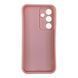 Чехол силиконовый Soft Touch для Samsung Galaxy S25 розовый (Полная защита камеры) 0054180 фото 2