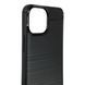 Чохол для телефона Apple iPhone 13 Mini карбоновий протиударний з високими бортами чорний 0051731 фото 5